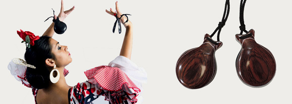 dancing with castanets