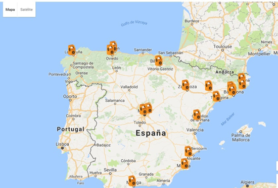 Bitcoin ATMs in Seville