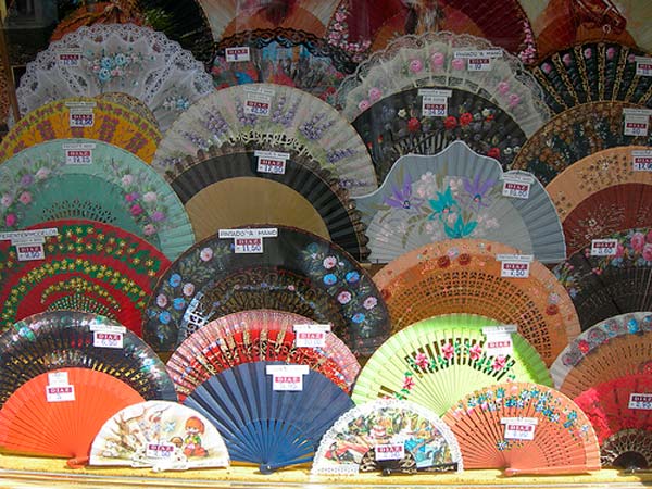 Typical souvenirs Seville. Souvenirs and gifts