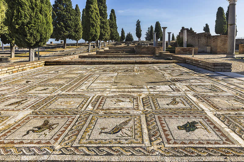 Ruins of Italica in Seville