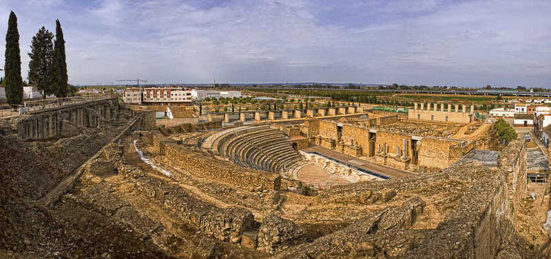 Ruins of Italica in Seville